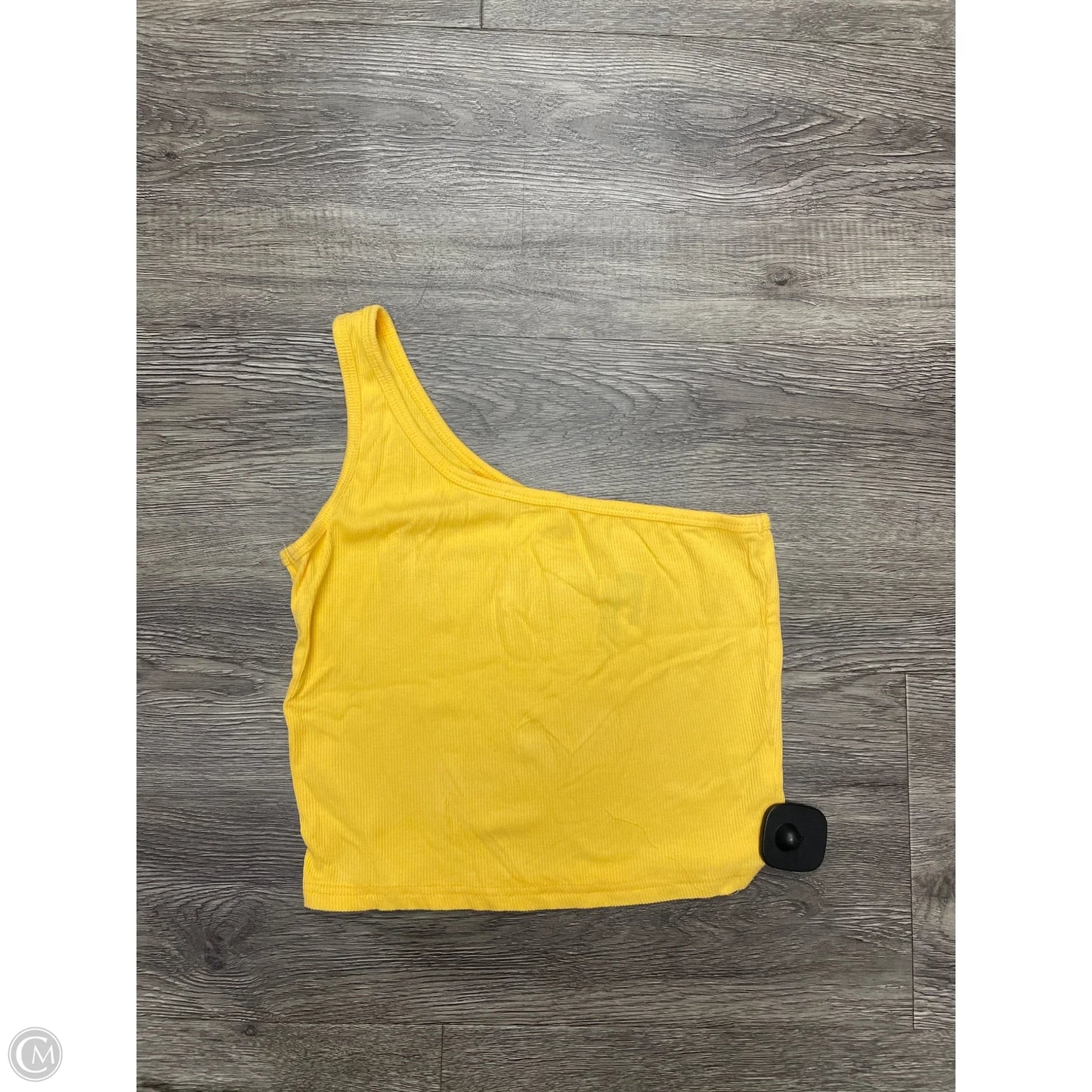 Top Sleeveless By Shein In Gold, Size: L