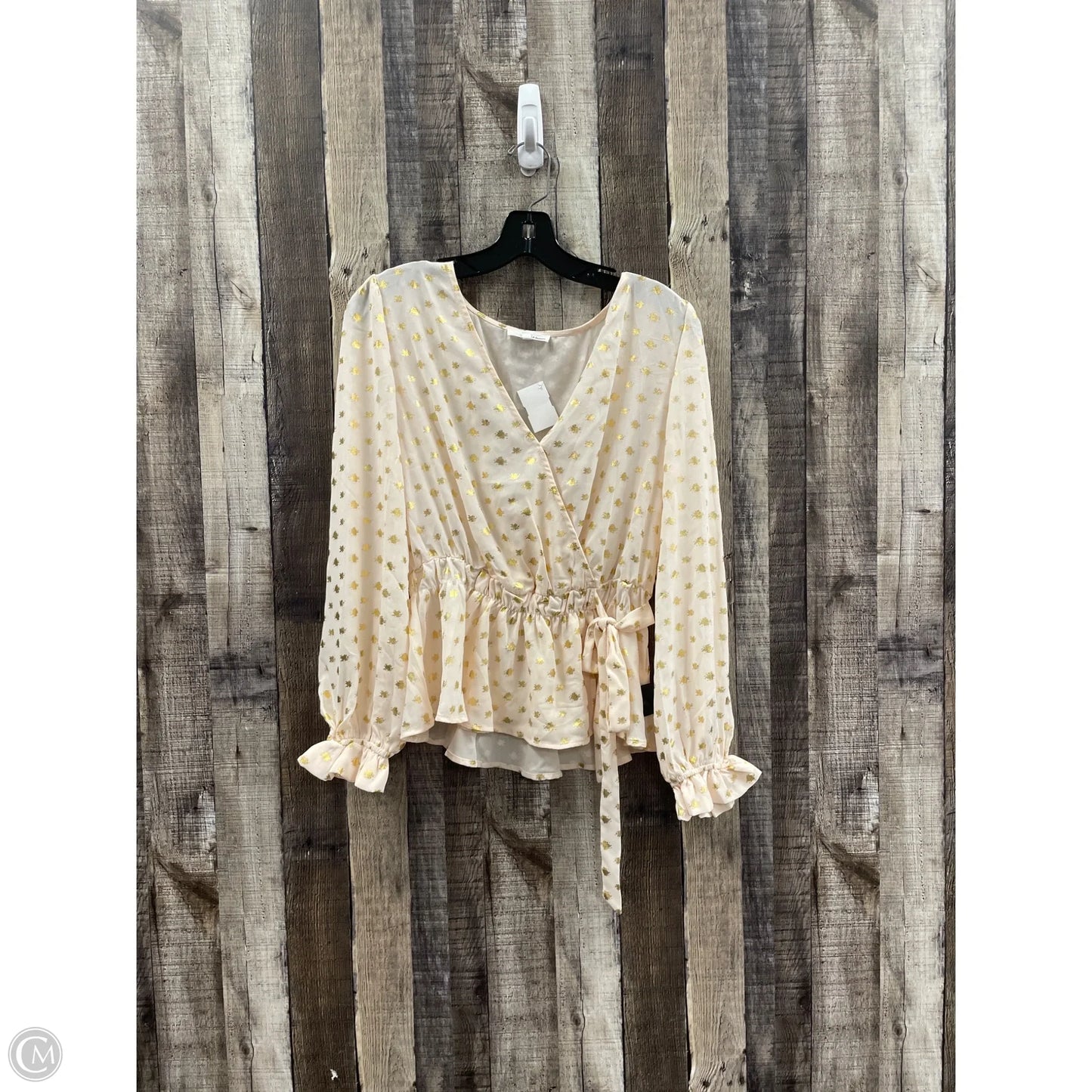 Top Long Sleeve By Cme In Multi-colored, Size: Xs