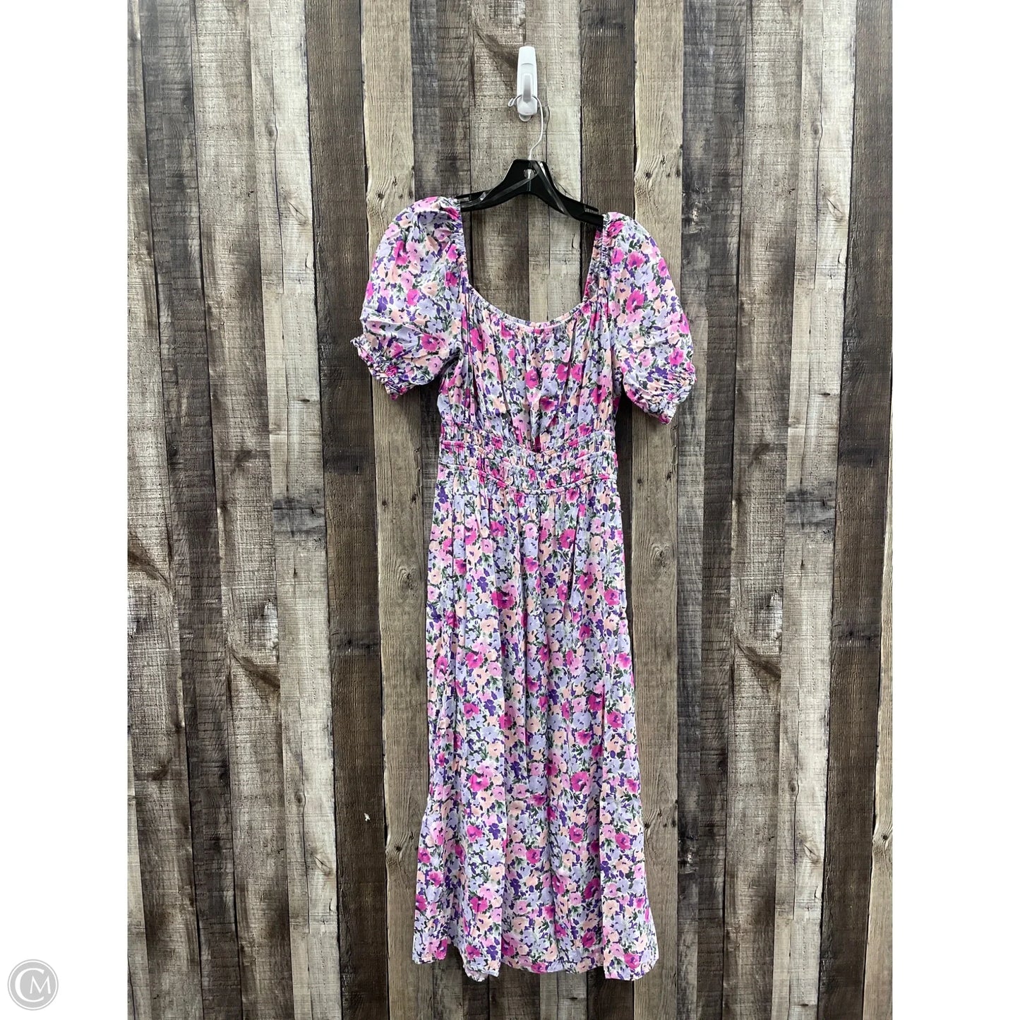 Dress Casual Maxi By Lush In Floral Print, Size: S