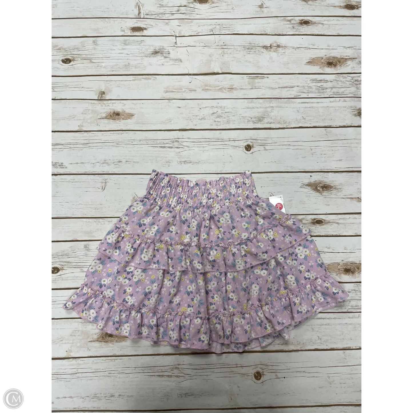 Skirt Mini & Short By Cmf In Floral Print, Size: M