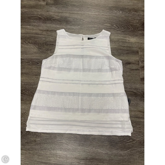 Top Sleeveless By White House Black Market In White, Size: M