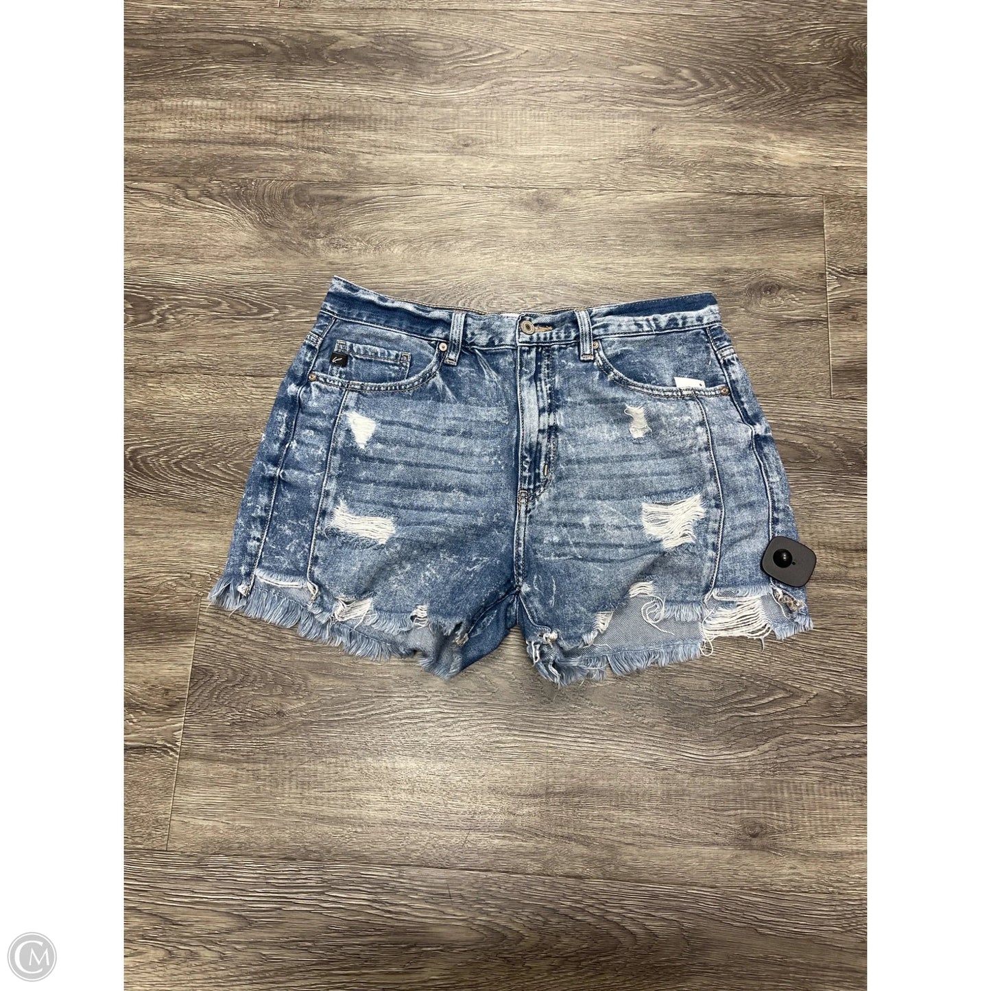 Shorts By Kancan In Blue Denim, Size: Xl
