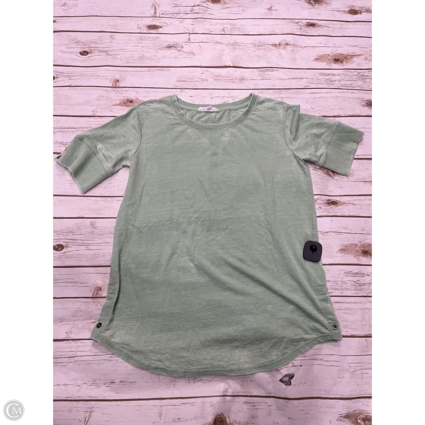 Top Short Sleeve By Jane And Delancey In Green, Size: S
