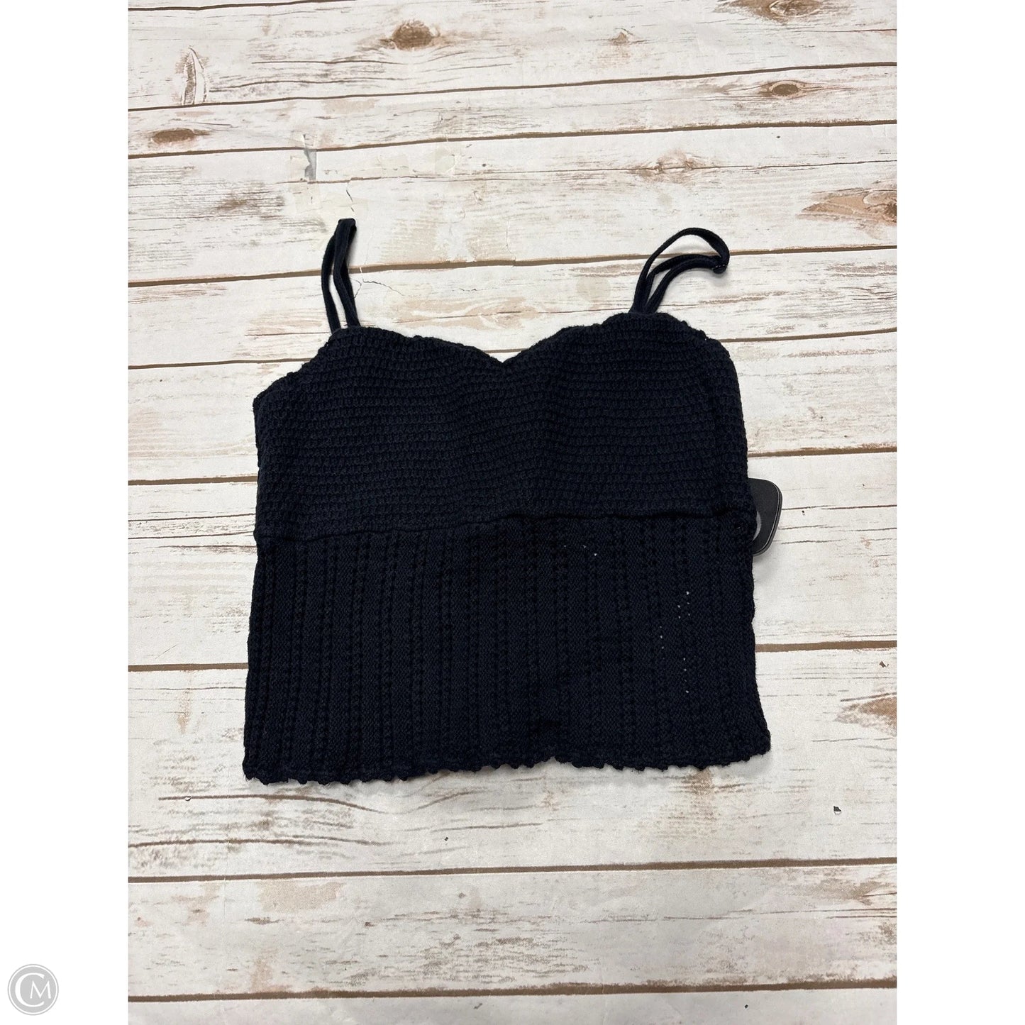 Top Sleeveless By Abercrombie And Fitch In Black, Size: S