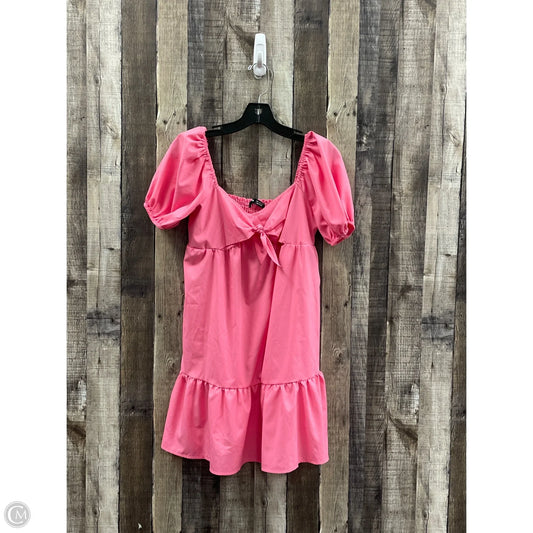 Dress Casual Short By Shein In Pink, Size: S