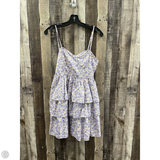 Dress Casual Short By Shein In Purple, Size: M