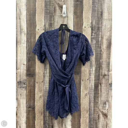 Dress Casual Short By Blue Rain In Navy, Size: M