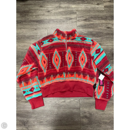 Jacket Fleece By Cme In Red, Size: Xl