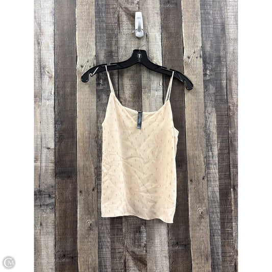 Top Sleeveless By Express In Cream, Size: Xs