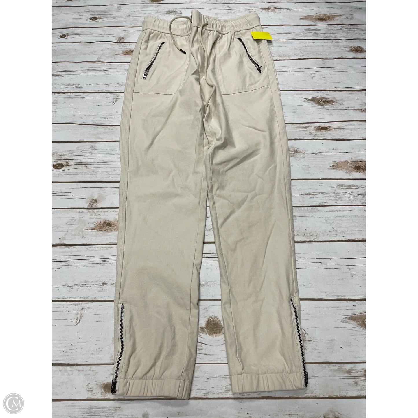 Pants Joggers By Blanknyc In Cream, Size: S