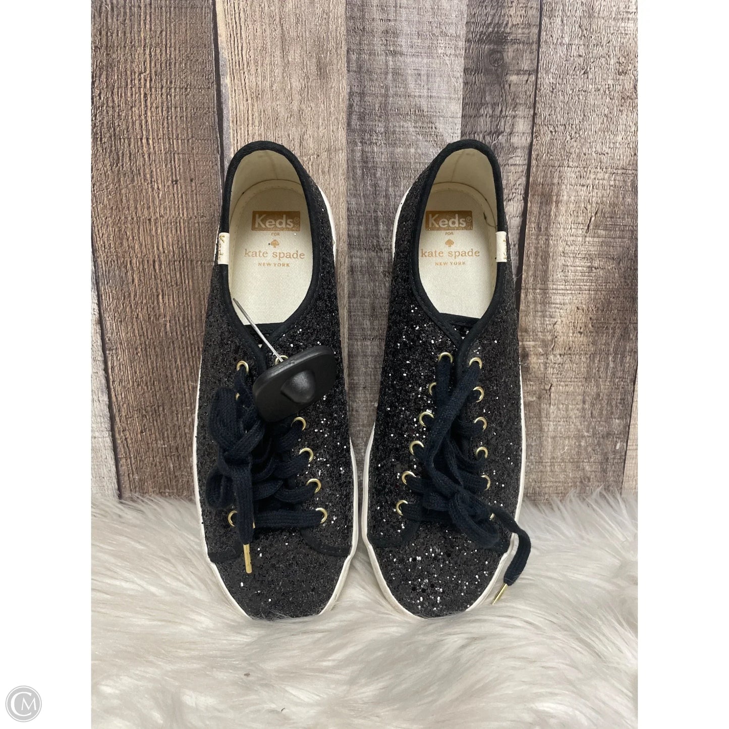 Shoes Designer By Kate Spade In Black, Size: 8