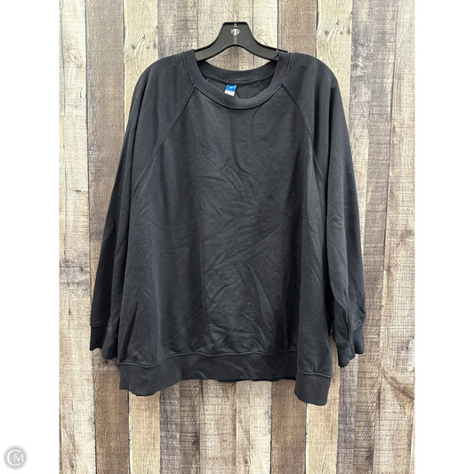 Top Long Sleeve By Old Navy In Black, Size: Xl