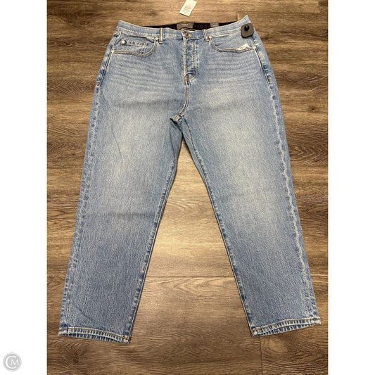 Jeans Straight By Torrid In Blue Denim, Size: 16