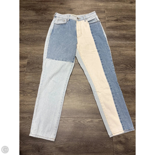 Jeans Straight By Pacsun In Blue Denim, Size: 4
