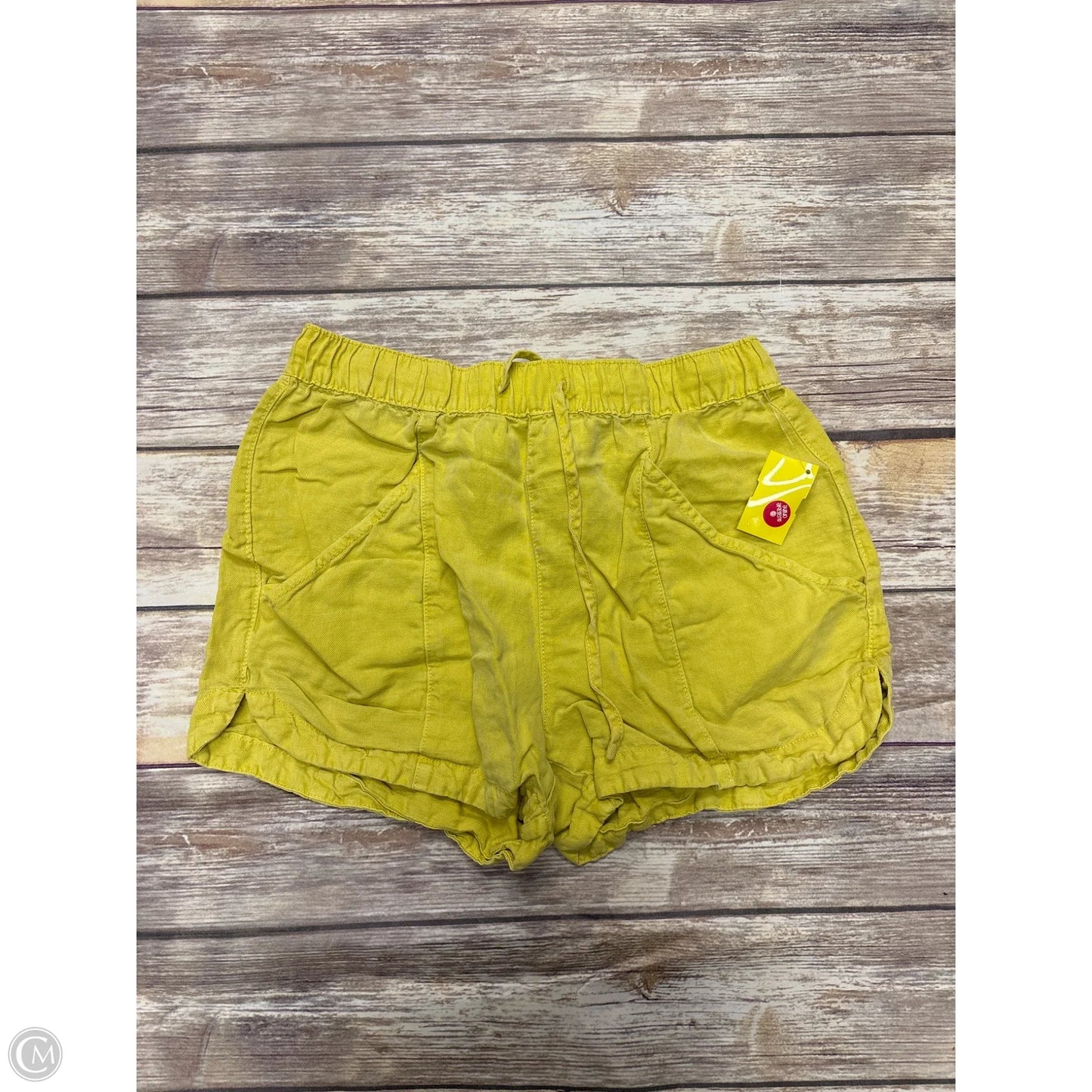 Shorts By C And C In Yellow, Size: S