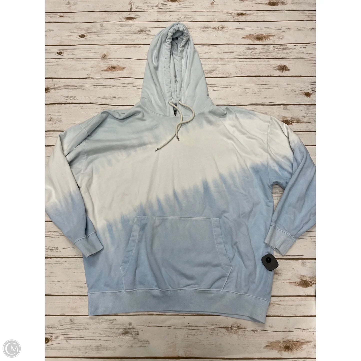Sweatshirt Hoodie By Gap In Blue, Size: L