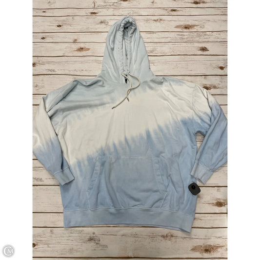 Sweatshirt Hoodie By Gap In Blue, Size: L