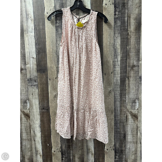Dress Casual Short By Anthropologie In Pink, Size: S