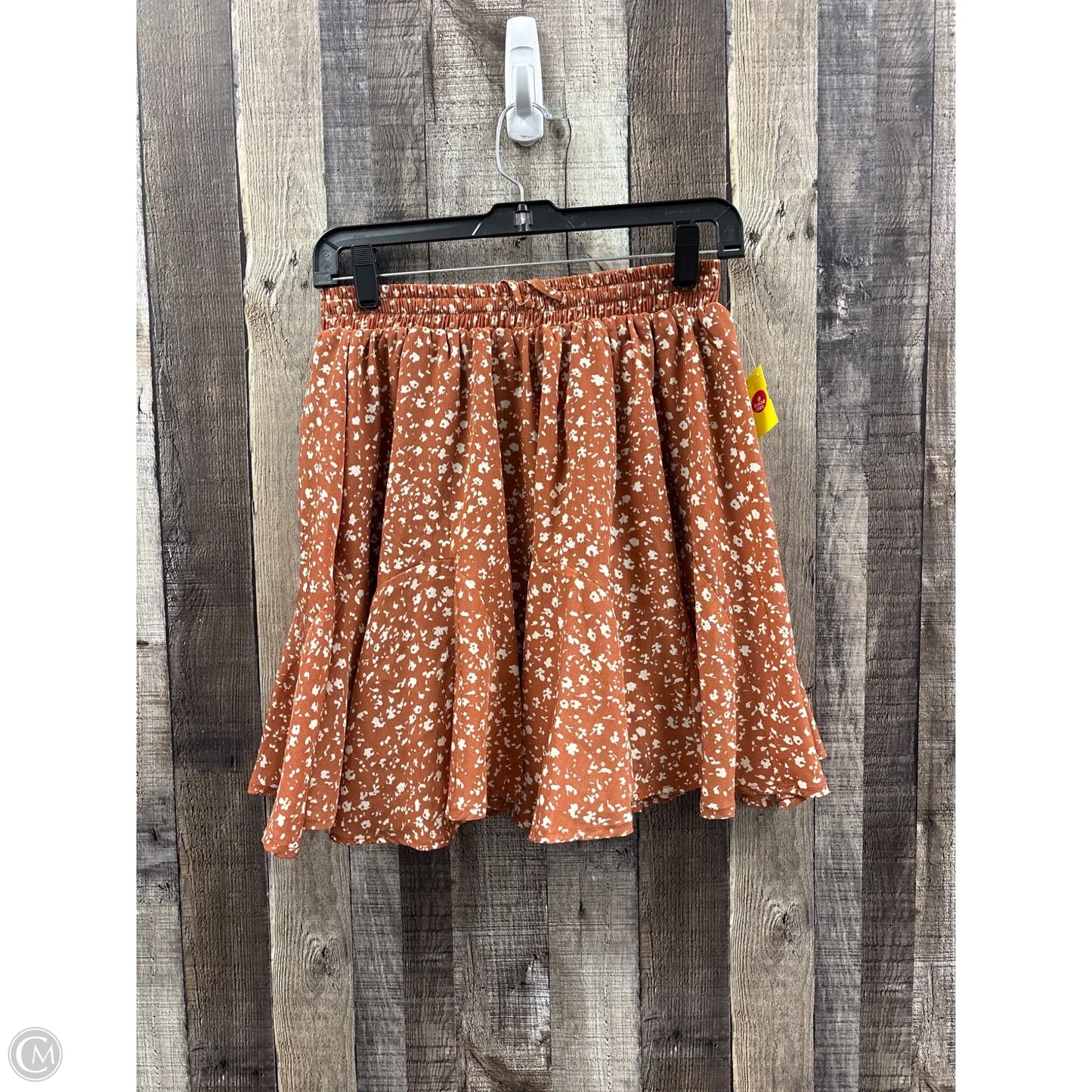 Skirt Mini & Short By Easel In Brown, Size: M