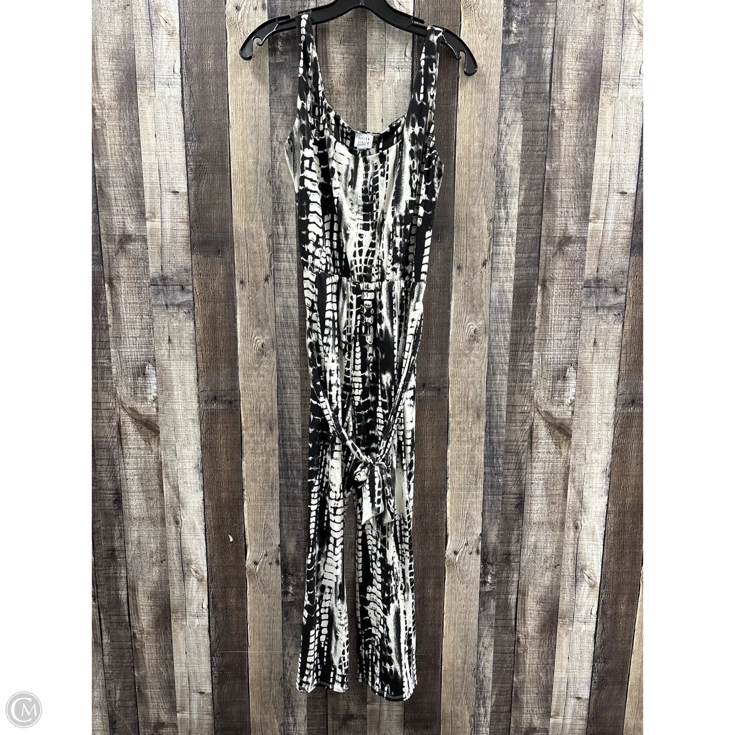Jumpsuit By Peyton Jensen In Black & White, Size: M