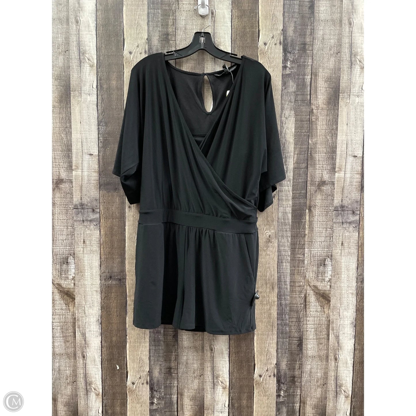 Romper By White House Black Market In Black, Size: L
