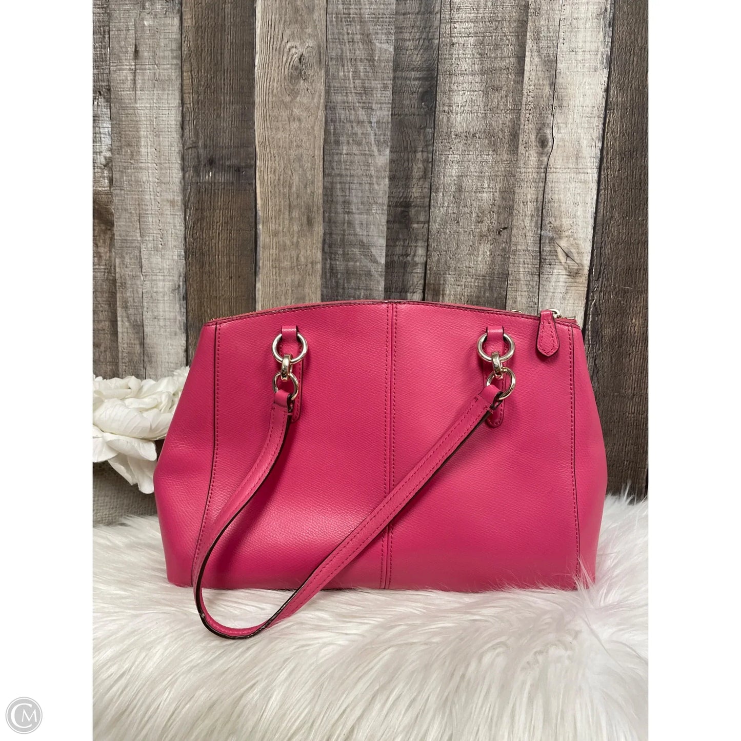 Handbag Designer By Coach, Size: Medium