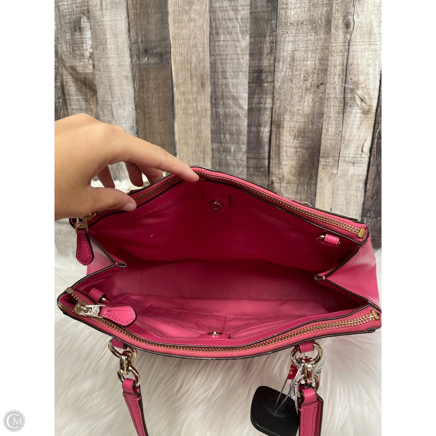 Handbag Designer By Coach, Size: Medium