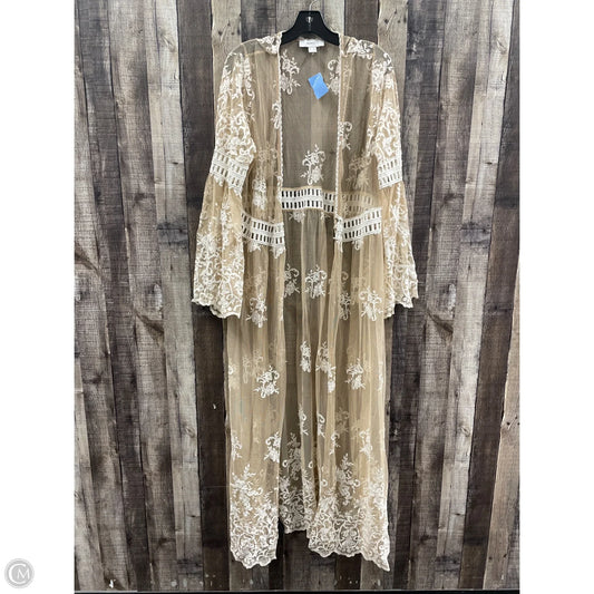 Cardigan By Forever 21 In Tan, Size: 3x