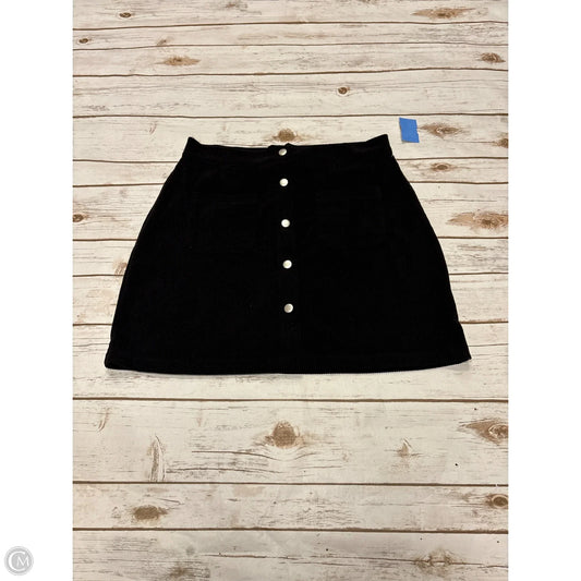 Skirt Mini & Short By Cmf In Black, Size: L