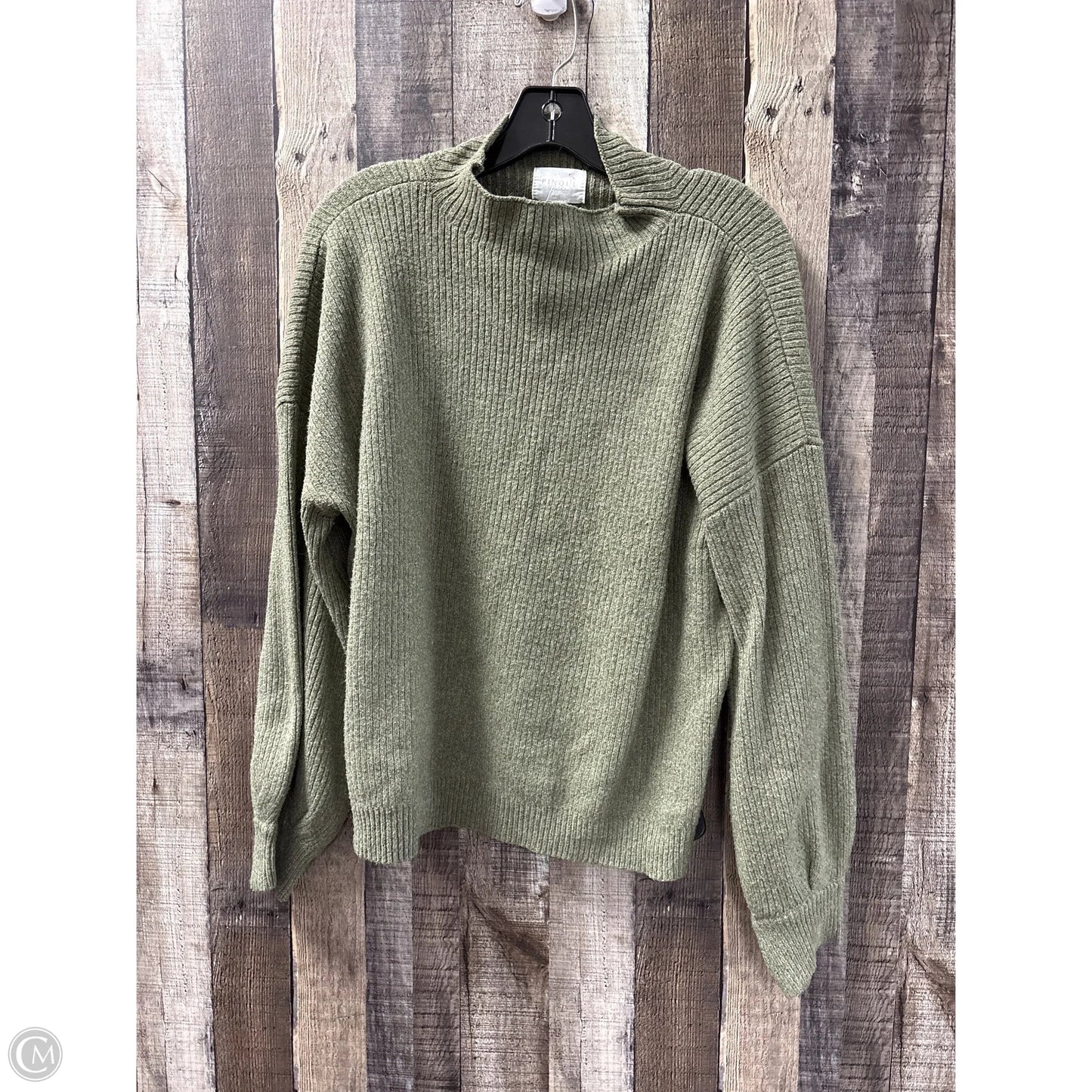 Sweater By Cme In Green, Size: Xl