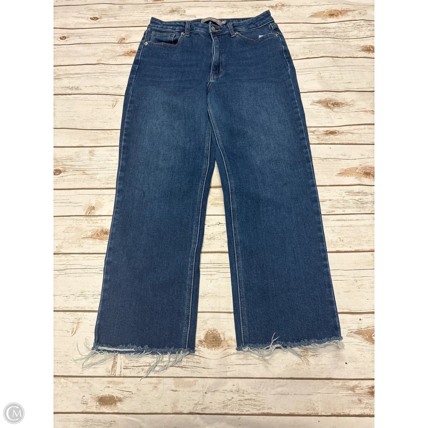 Jeans Straight By Cme In Blue Denim, Size: 8
