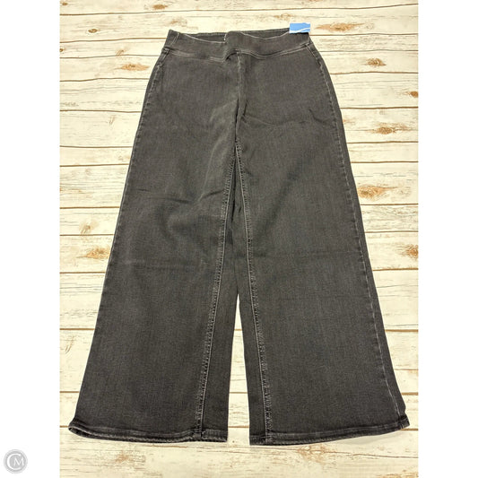 Jeans Wide Leg By Old Navy In Black Denim, Size: 12