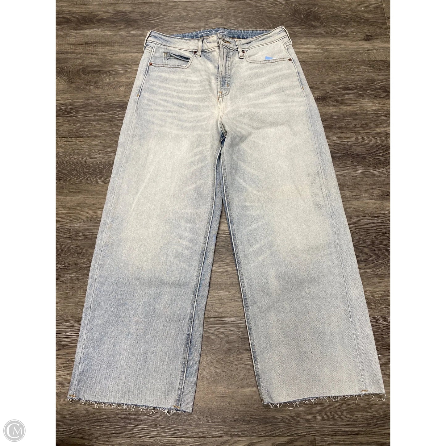 Jeans Wide Leg By Old Navy In Blue Denim, Size: 10