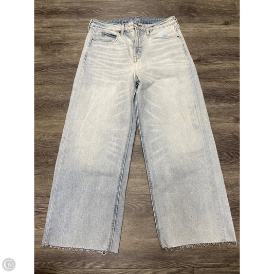 Jeans Wide Leg By Old Navy In Blue Denim, Size: 10
