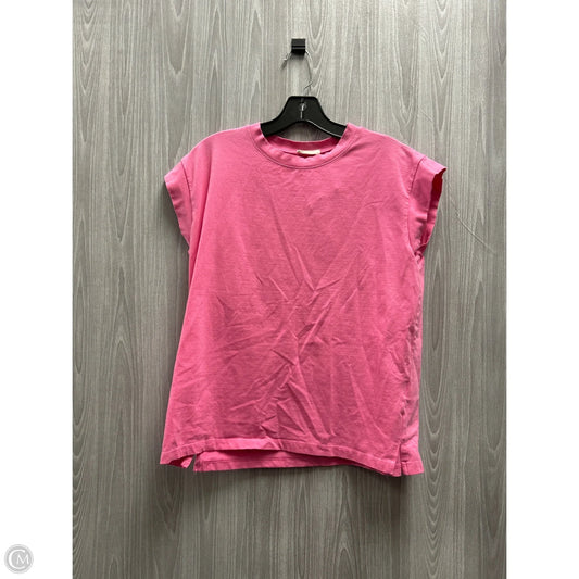 Top Sleeveless By Cme In Pink, Size: L