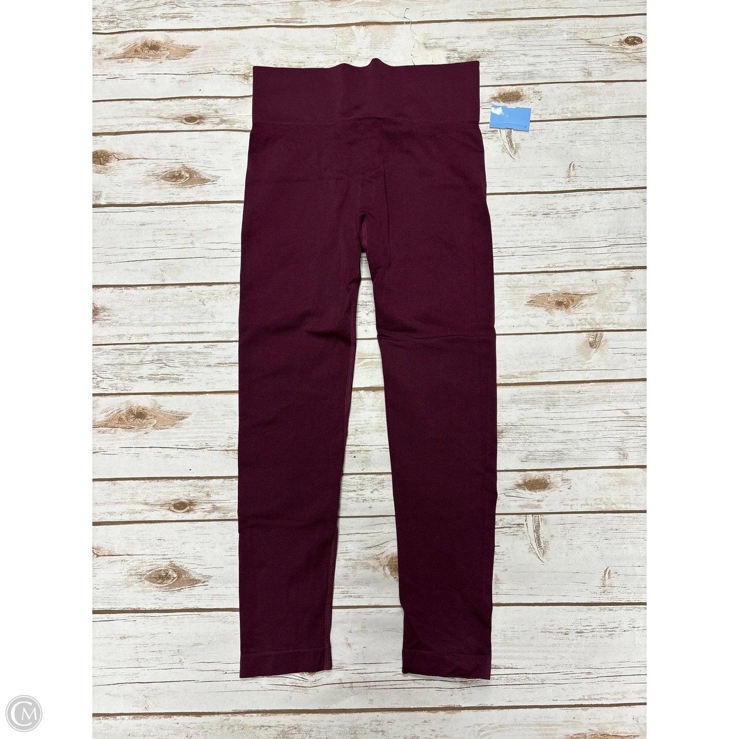 Athletic Pants 2pc By Cmf In Maroon, Size: L