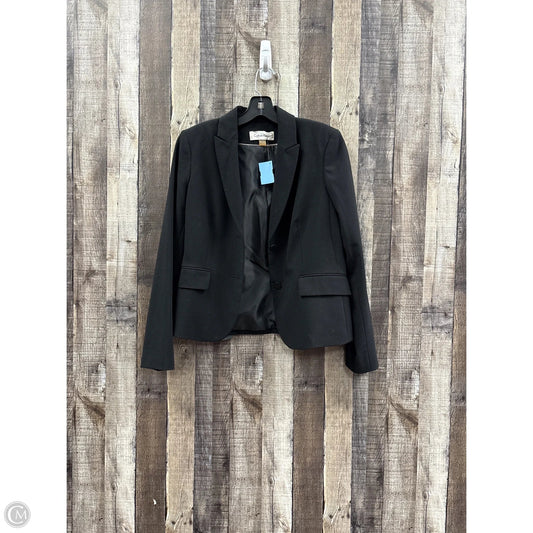 Blazer By Calvin Klein In Black, Size: 4