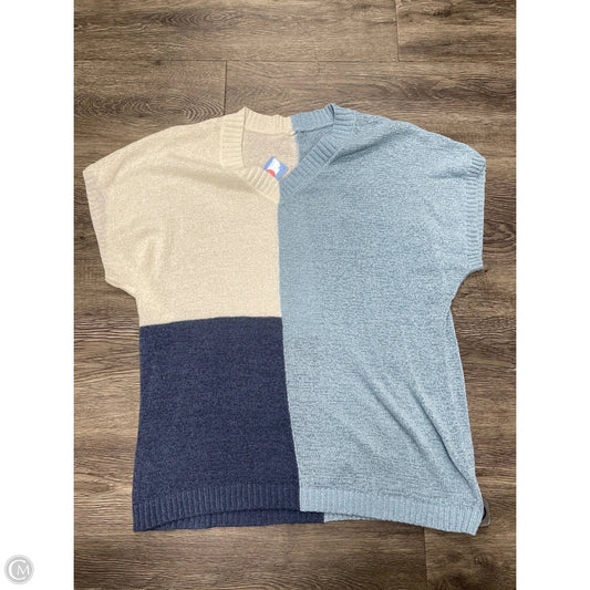 Top Short Sleeve By Cmf In Multi-colored, Size: M
