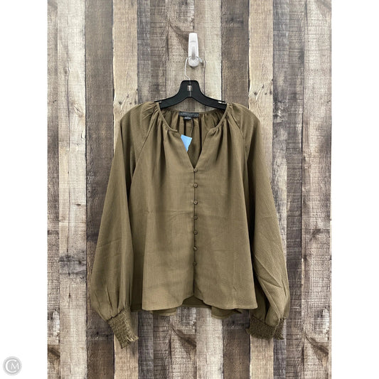 Top Long Sleeve By Sanctuary In Green, Size: Xl