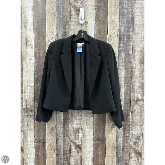 Blazer By H&m In Black, Size: Xs