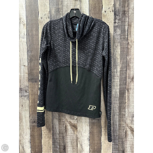 Athletic Top Long Sleeve Collar By Colosseum In Grey, Size: S