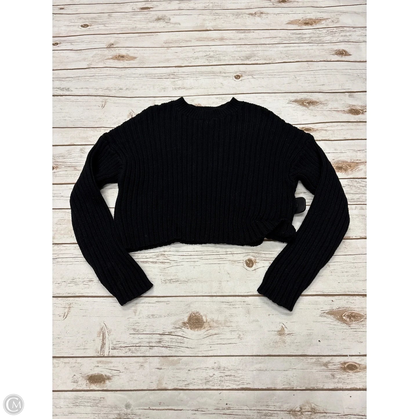 Sweater By Forever 21 In Black, Size: M