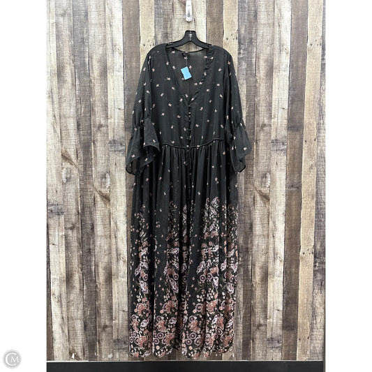 Dress Casual Maxi By Torrid In Black, Size: 5x
