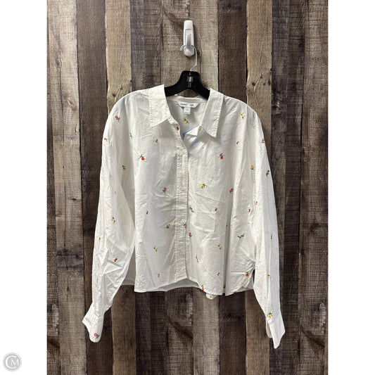 Top Long Sleeve By Old Navy In Floral Print, Size: 2x