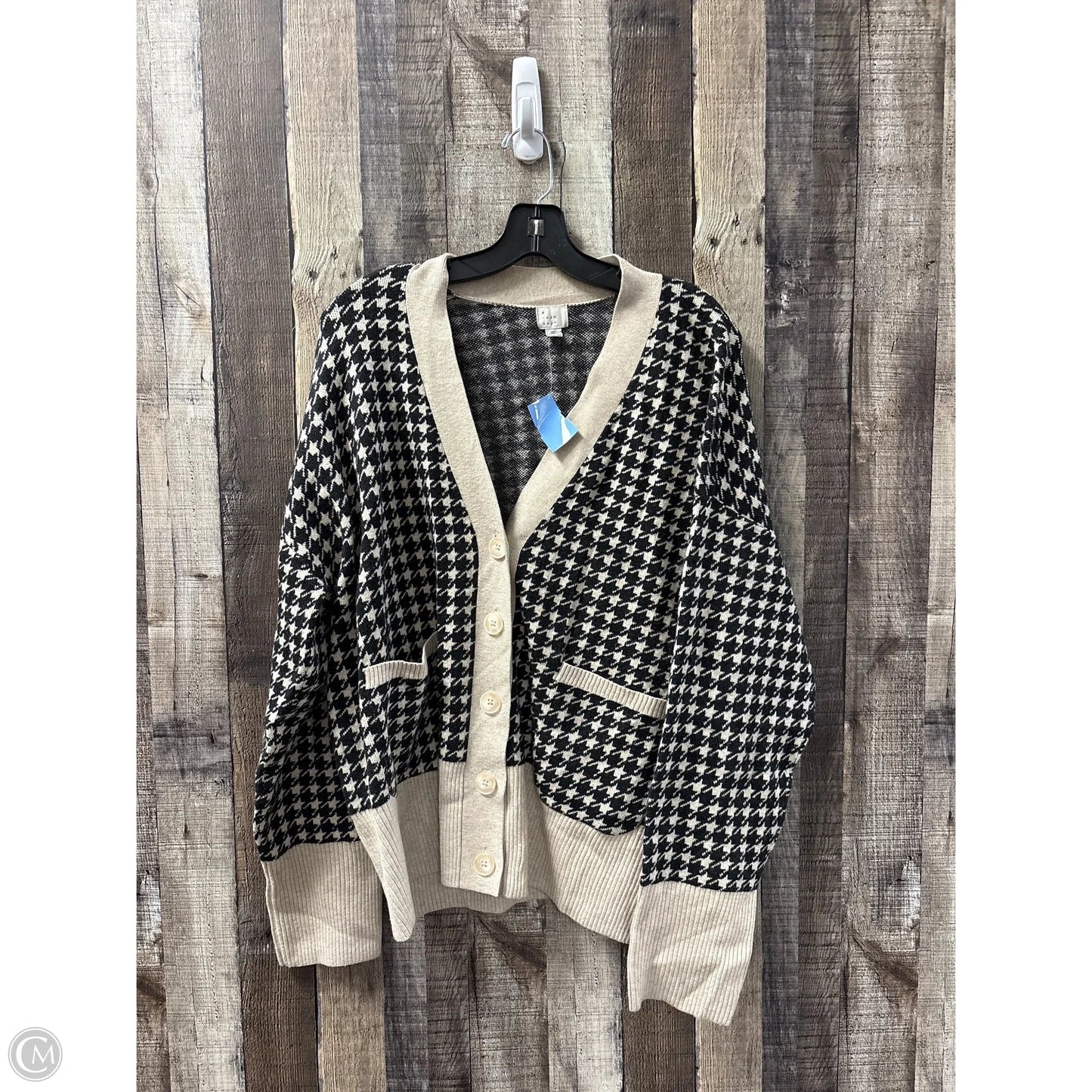 Cardigan By A New Day In Chevron Pattern, Size: Xxl