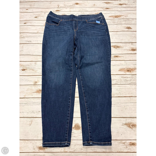 Jeans Skinny By Lane Bryant In Blue Denim, Size: 20