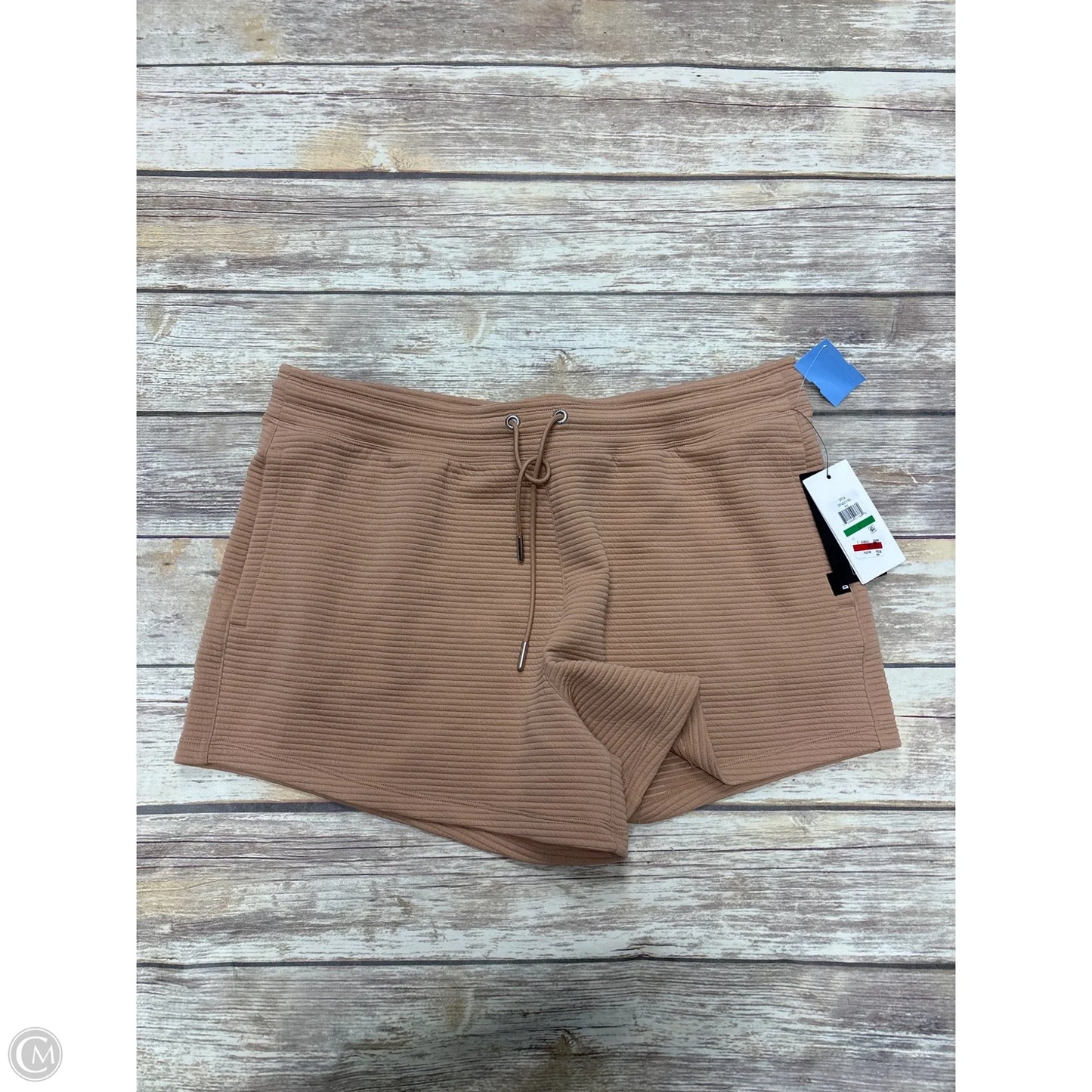 Athletic Shorts By Dkny In Tan, Size: L