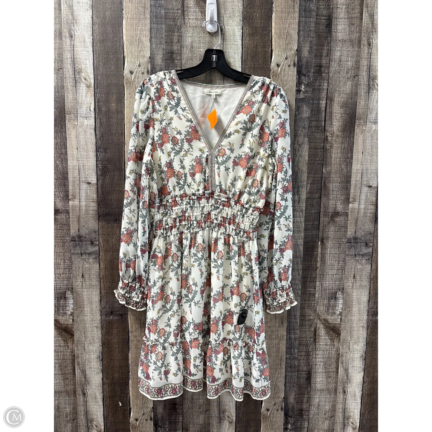 Dress Party Midi By Max Studio In Floral Print, Size: L