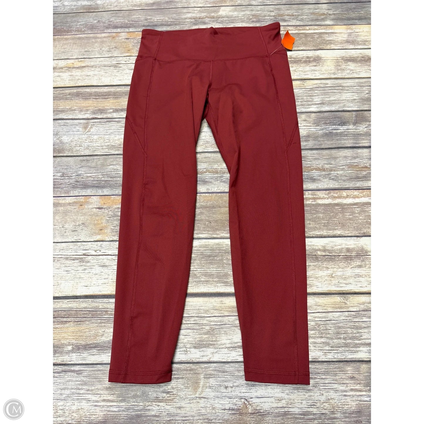 Athletic Leggings By All In Motion In Red, Size: Xl