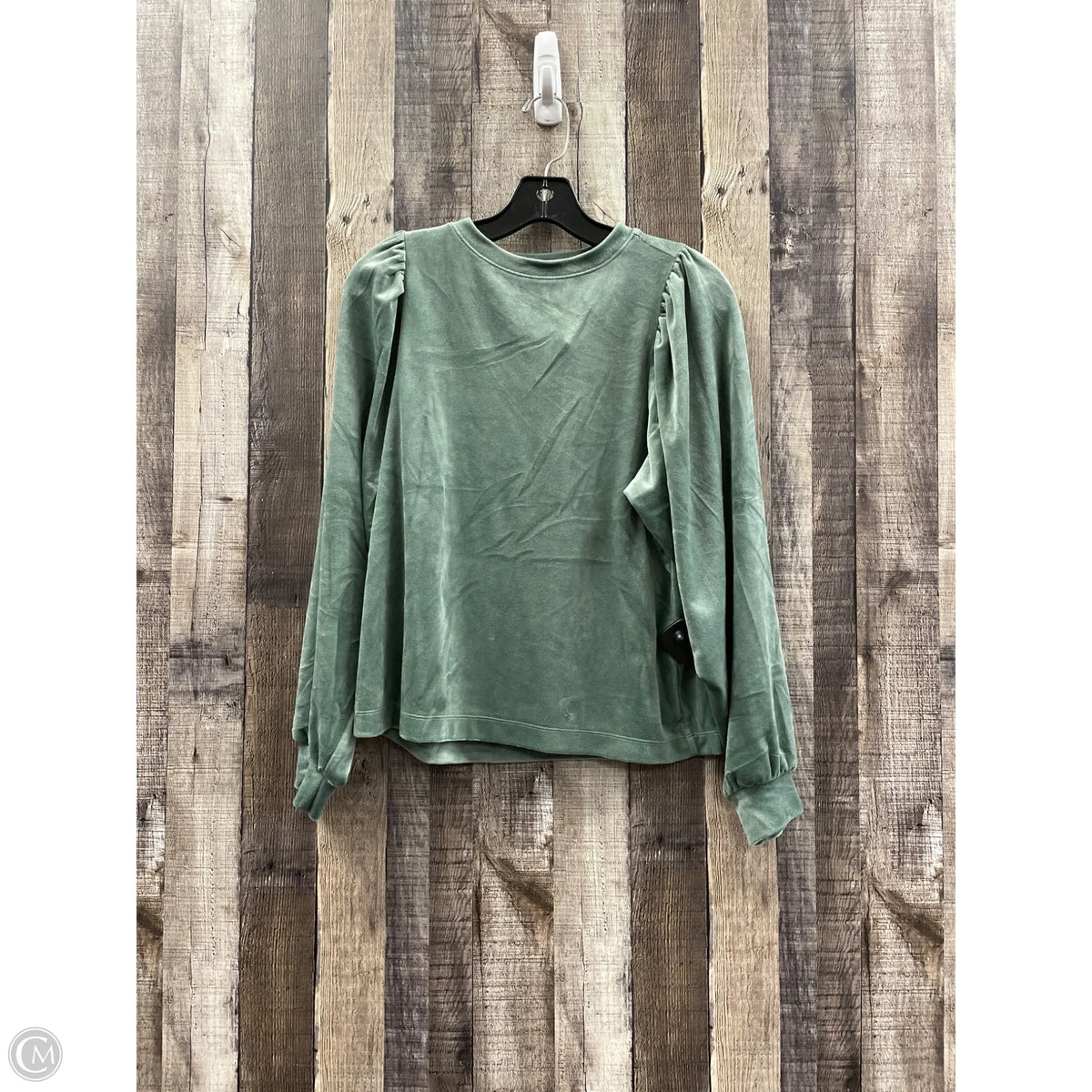 Top Long Sleeve By Loft In Green, Size: Xs